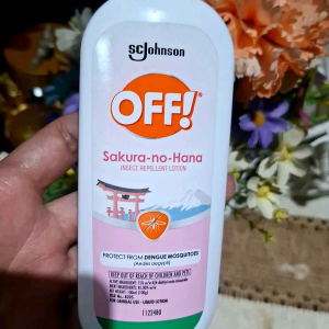 OFF! Insect Repellant Lotion Bottle 100ml Sakura-no-Hana 2026Exp.