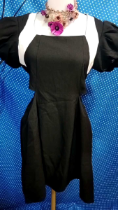 DRESS BACKLESS HITAM (LADY) 401