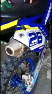 KNALPOT NORIFUMI ROCKET4 COMPETITION CRF KLX D-TRACKER WR155 (PNP plug)