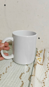 3pcs. White Ceramic Coffee Mugs 13oz MicrowaveableDishwasher Safe