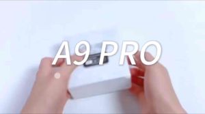 A9 Pro ANC & ENC TWS Earbuds Wireless Earphones Bluetooth Touch Screen Display Noise Cancelling HiFi Stereo Headphones