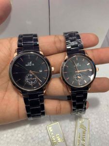 Mirete Origanal Jam Tangan Pria Original Tahan Air Analog Kuarsa Tanggal Aktif Bulat Strap Rantai Stainless COD Realpict