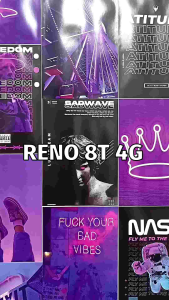 Promo Paket Murah 3in1 Case  OPPO RENO 8T 4G 5G Camera Softcase Slim Black Matte Casr Liquit + Tg Anti Gores Ceramic Matte Anti Spy + Garskin Carbon 3D