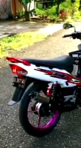 knalpot standar racing knalpot motor fizr/f1zr/force1/fiz type standar racing hitam Tameng