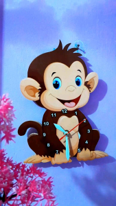 Jam Dinding Aesthetic Karakter Mounyeeet