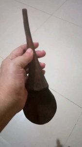 Centong Nasi Kayu Jati Jadul Tua Antik Langka Lawas Bekas Paka Mungili