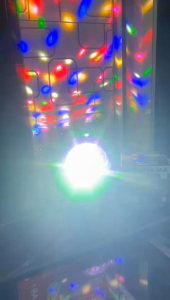 LAMPU DISCO PUTAR LAMPU DISCO MAGIC BALL RGB E27 LAMPU 7 WARNA LAMPU WARNA WARNI