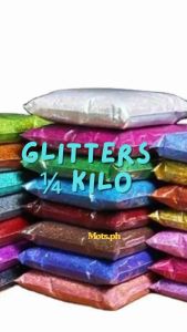 Fine metallic dust glitters for arts and craft decorations 250 grams
