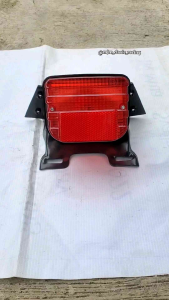 Stoplamp Lampu Belakang Honda GL100 + Dudukan Besi Tebal