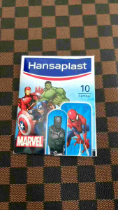 Hansaplast Kids Plaster - Marvel Frozen Mickey Mouse 10cm - ถุงผ้าเด็ก Marvel Frozen Mickey Mouse ของ Hansaplast ขนาด 10 ซอง