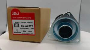 J&J Starter Solenoid 24V Delco Remy Type for Truck CAT 950 966 Komatsu - SS-42MT - Automotive Parts & Spares - Starters & Parts - Solenoids