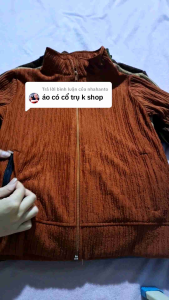 ÁO KHOÁC XỐP NHẬT KHÔNG Nón  ÁO CÓ 4 TÚI  3 size TÚI NGOÀI CÓ KHÓA KÉO