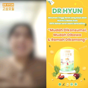 DR HYUN DIET FIBER ORIGINAL BPOM HALAL 1 BOX 30 SACHET