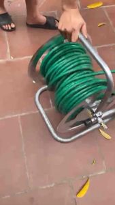 Rulo sắt cuốn dây vòi bơm dây rửa xe áp lực cao dây điện
