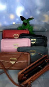 DOMPET SERUNI DOMPET WANITA PANJANG ADA TALI PANJANG DOMPET SLEMPANG