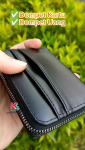 [DKR NB7] Dompet Kartu Wanita Pria Dompet Uang Cardholder Resleting Kulit