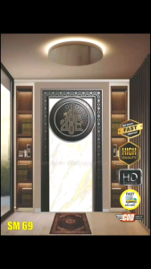 STIKER / HIASAN DINDING MIHRAB / MUSHOLLA BAHAN VINYL PREMIUM TAHAN AIR  Stiker Dinding Musholla