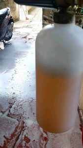 Bình tạo bọt tuyết cao cấp 1L Bình đục dài