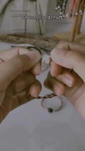 { DPT 2 PCS } Gelang Tridatu Couple Bintang // Gelang Couple Bintang Hitam Putih Tali Tridatu Khas Bali