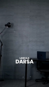 Sharma Kemeja Batik Pria Lengan Panjang Prada abu Formal SlimFit Casual Baju Batik Cowok Laskala New