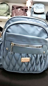 tas ransel mini wanita terbaru model kekinian bahan nylon halus tebal waterproof Anti air Sekolah Backpack