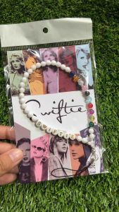TLLYonline Taylor Swift Swifties Swiftie Eras 1989 Lover Midnights Reputation Fearless Tour Bracelet Phone Charm Cellphone Smartphone Accessories
