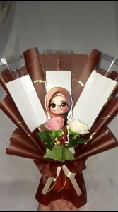 Buket Topper Teachers Day/Buket Kosongan uang dan Snack hari guru