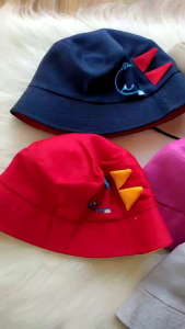 Topi Bucket Hat Dino 1-8 Tahun Laki-Laki & Perempuan Terbaru