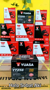 AKI KERING SIAP PAKAI YUASA YTZ5S FS PUSAT AKI MOTOR MIO J MIO M3 SPIN SOUL VERZA R15 MX KING MX NEW GTZ5S MTZ5S YTZ4V DTZ5S