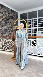 SPESIAL PRICE/ANGELYNA DRESS/NADHEERA LUXURY/DRESS MIDI/GAMIS MOTIF