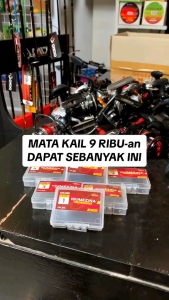 MATA KAIL PANCING MURAH 1 BOX ISI 100 PCS