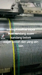 Jaring waring hitam waring pagar tanaman 1 roll 50m waring keramba ikan waring jaring ayam waring promo