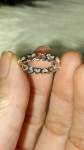 silver legit Italy 925(LD190)womens ring