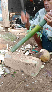 Golok plastik+pisau tajem