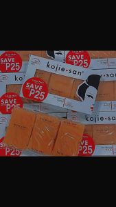 Kojiesan Skin Lightening Kojic Acid Soap 65g x 3 Bars! Super Savings