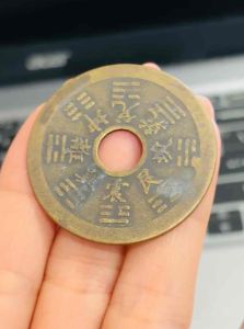 Đồng xu phong thuỷ 12 con giáp may mắn tài lộc(phù hợp bỏ ví)