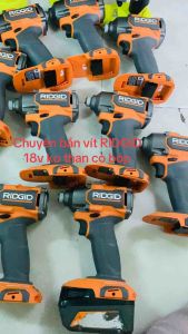 Chuyên bắn vít RIDGID 18V-ko than lực mạnh 220N/m