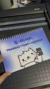 Gcash Transactions Log Book (Back to Back Print)