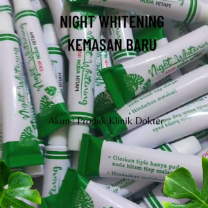 SALEB FLEK / NIGHT WHITENING PRODUK DOKTER LISTIANI 100% Original