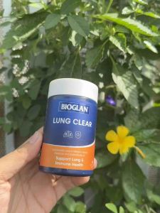 VIÊN UỐNG THẢI ĐỘC PHỔI BIOGLAN LUNG CLEAR ÚC LỌ 60V CHÍNH HÃNG