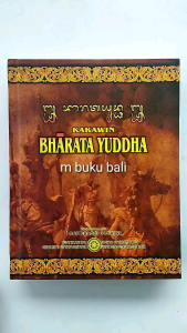Kakawin Bharata Yuddha buku kekawin barata yudha berata Aksara Bali Latin Indonesia