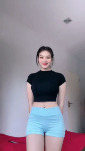 กางเกงขาสั้นสายฝอ กางเกงขาสั้นผ้าเรย่อน กางเกงก้นเด้งใส่ฟิตสวย - ธรรมชาติหุ้นและยืดหยุ่น