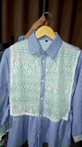 kemeja NAIRA salur mix berukat