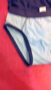 AVON Caleb 5-in-1 pre teens Hipster brief pack. Navy blue light blue white green with patterns and beige with designs. Suitable for sleep and lounge wear.