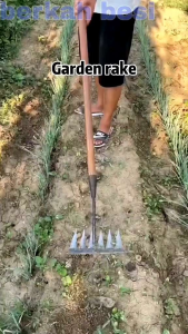 RAKE BESI RAKE TANAH KEBUN SAWAH TAMA RUMAH/RAKE GARUK PENYIANG RUMPUT/ALAT SERBAGINA CANGKUL GARUK