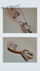 PERSONALIZED HAIR BRUSH COMB with name and picture - CONNYTAIL