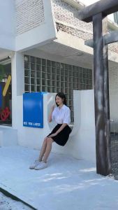 Oversized ทรงผู้ชาย เสื้อนักศึกษาทรงบอย 38-50 รอบ