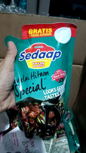 [TANPA HADIAH PIRING] SEDAAP Kecap Kedelai Hitam Special 520ml