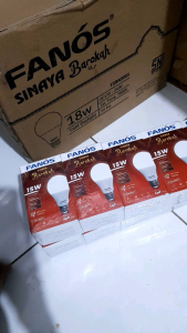 Lampu LED Fano Sinaya Barokah 15Watt Paket Hemat 10Pcs