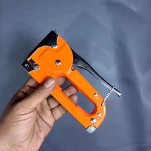 Gun Tacker Staples Staple Stapler Tembak Kertas Kayu Jok 13/4-6-8mm